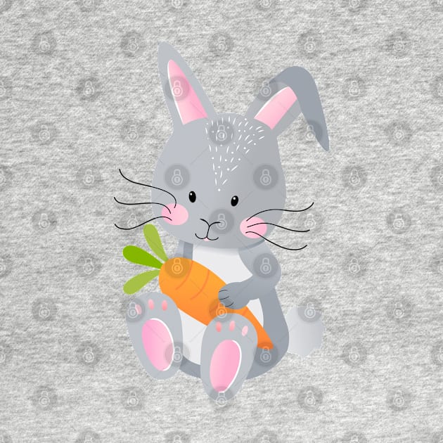 Baby bunny for little ones by CalliLetters